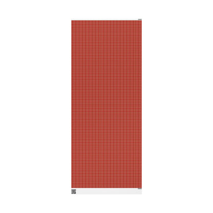 Santa’s Workshop Stripes Wrapping Paper