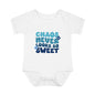 Chaos Never Looked So Sweet Infant Baby Rib Bodysuit