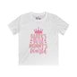 Daddy's Girl Mommy's World Kids Softstyle Tee