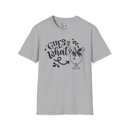 Guess What (Chicken Butt) Adult T-shirt