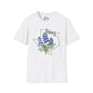 Texas Bluebonnets Outline Adult T-shirt