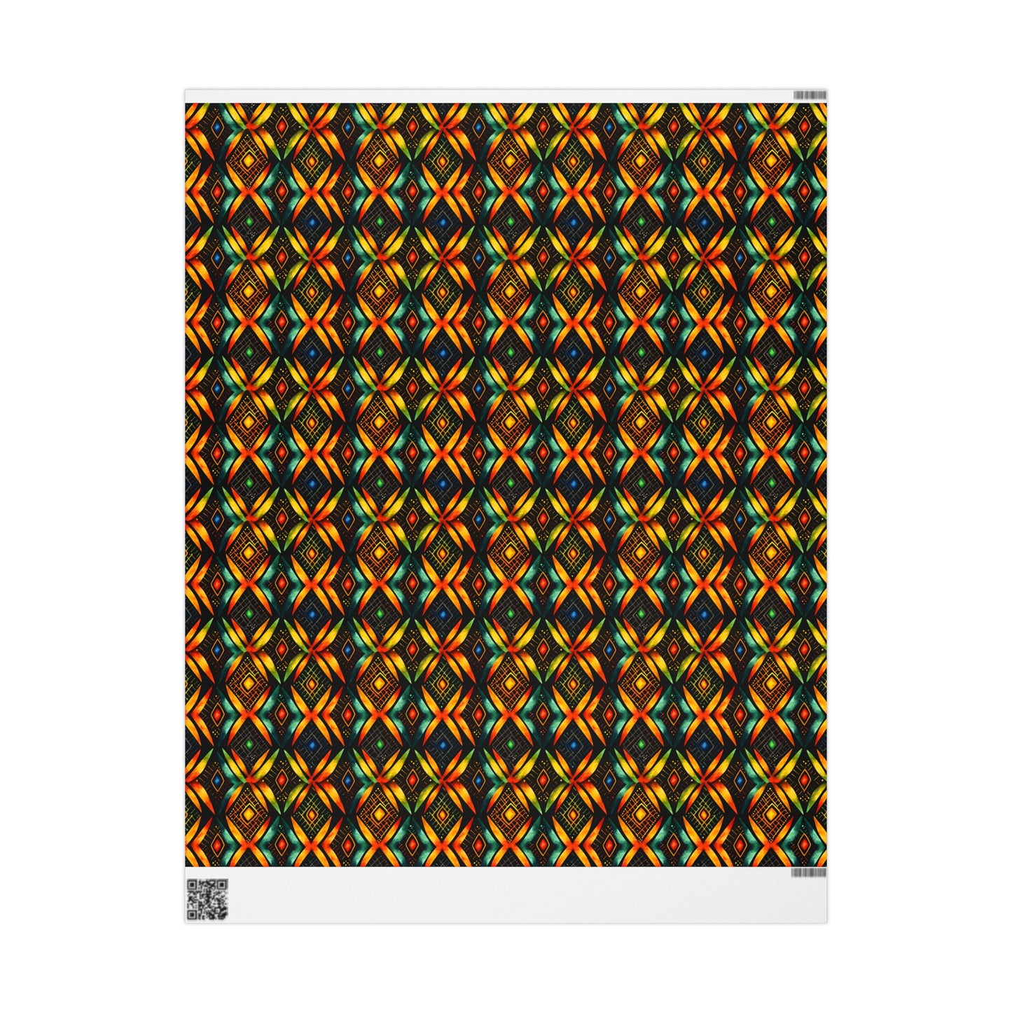 Legacy Lines Kwanzaa Wrapping Paper