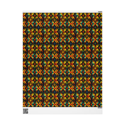 Legacy Lines Kwanzaa Wrapping Paper