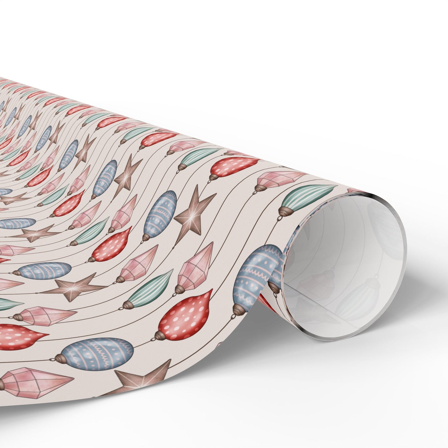Christmas Baubles Wrapping Paper