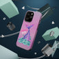 Pink Mermaid Life MagSafe® Compatible Tough Case for iPhone