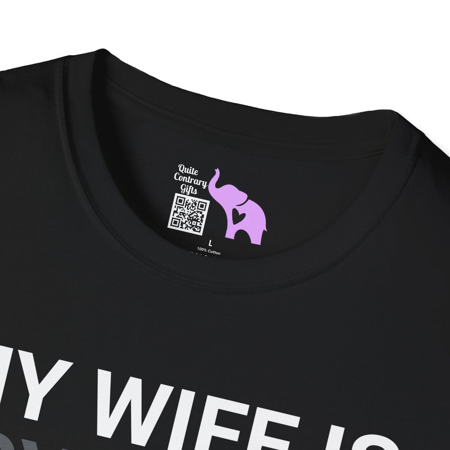 My Wife Is psycHOTic Adult T-shirt