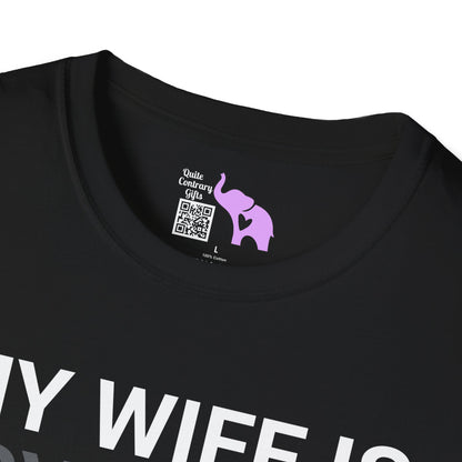 My Wife Is psycHOTic Adult T-shirt