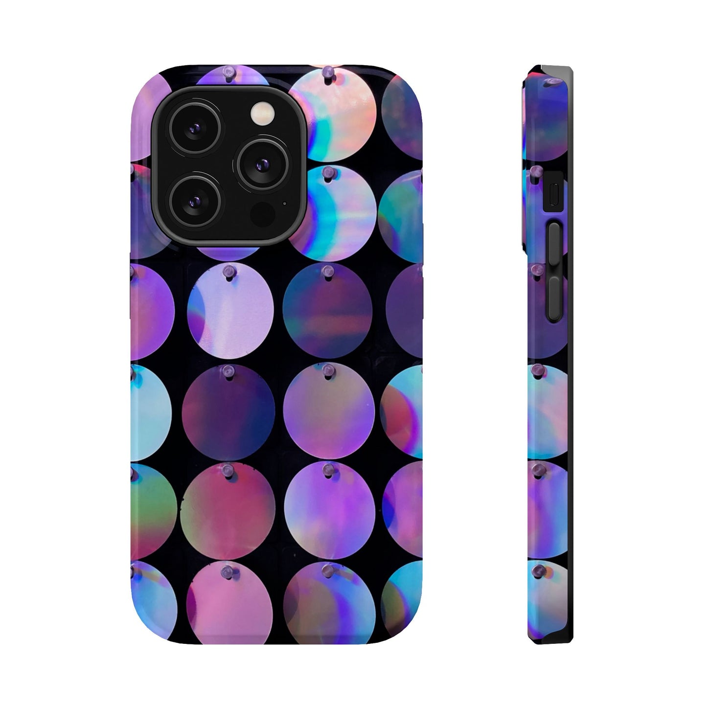 Opal Glow Sequins MagSafe® Compatible Tough Case for iPhone