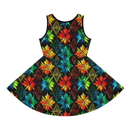 Celebration Mosaic Girls' Sleeveless Sundress