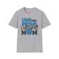 Loud and Proud Volleyball Mom Adult T-shirt