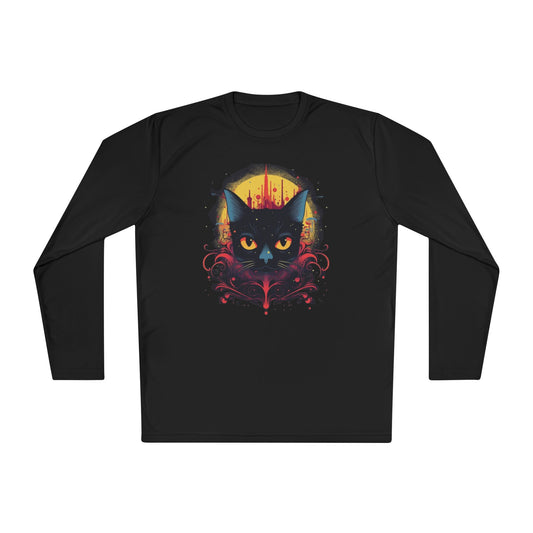 Creepy Black Cats 11 Adult Long Sleeve Tee