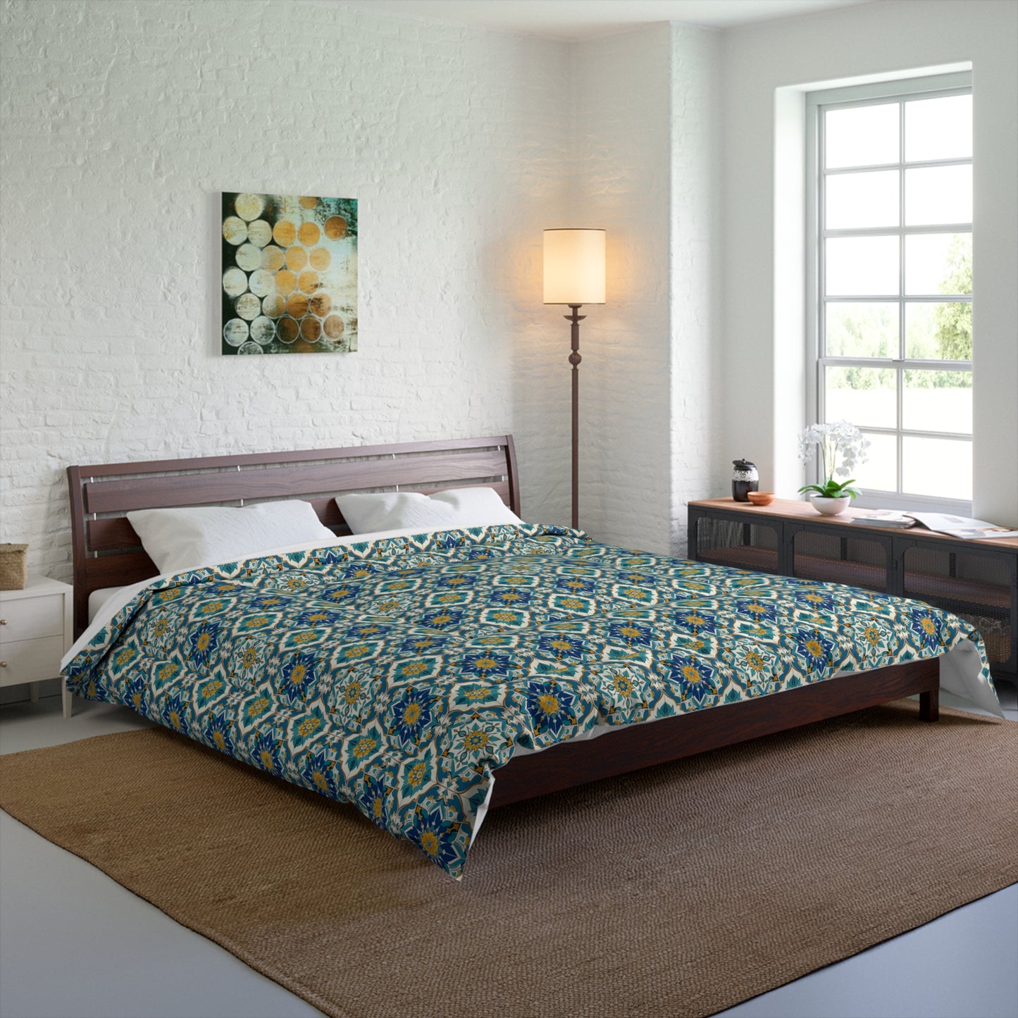 Mediterranean Lace Comforter