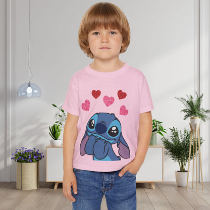 Stitch In Love Heavy Cotton™ Toddler T-shirt