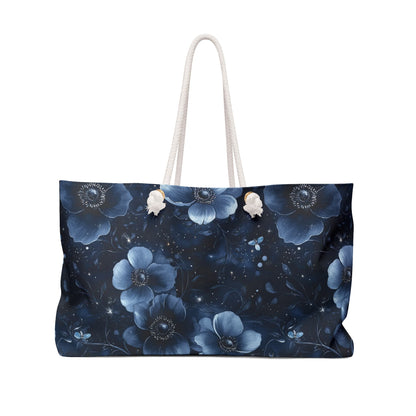 Midnight Blossoms Weekender Bag