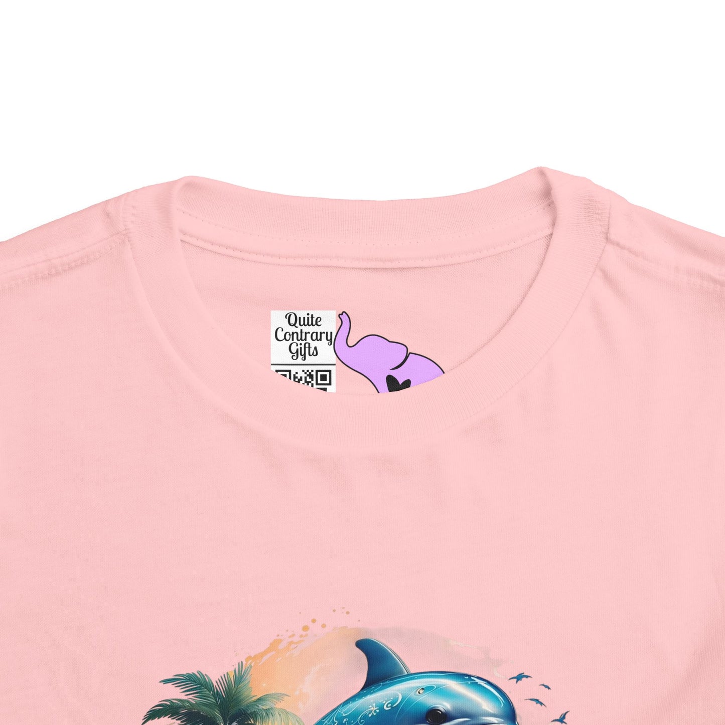 Tropical Dolphin Toddler Tee