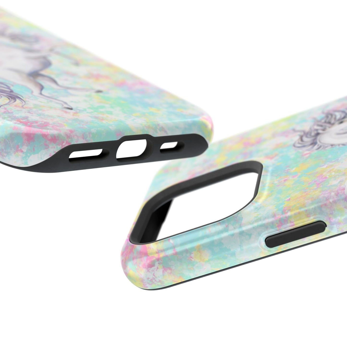 Pastel Pegasus MagSafe® Compatible Tough Case for iPhone