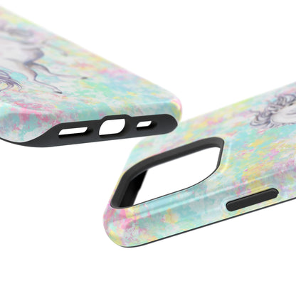 Pastel Pegasus MagSafe® Compatible Tough Case for iPhone