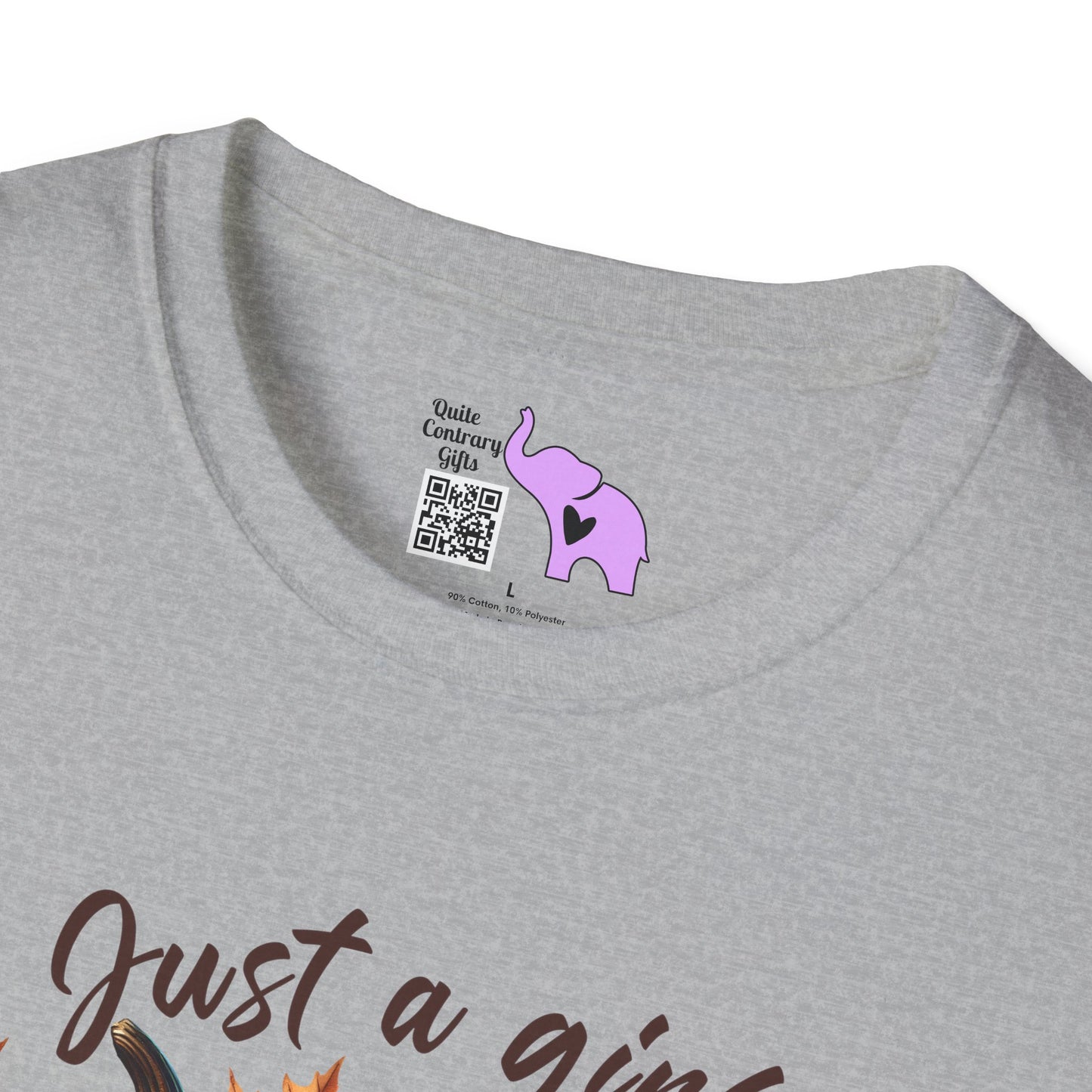 Just A Girl Who Loves Fall Pumpkin/Frappuccino/Football Adult T-shirt