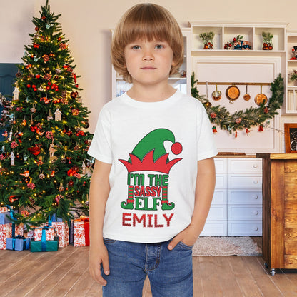 I'm The Sassy Elf Heavy Cotton™ Toddler T-shirt