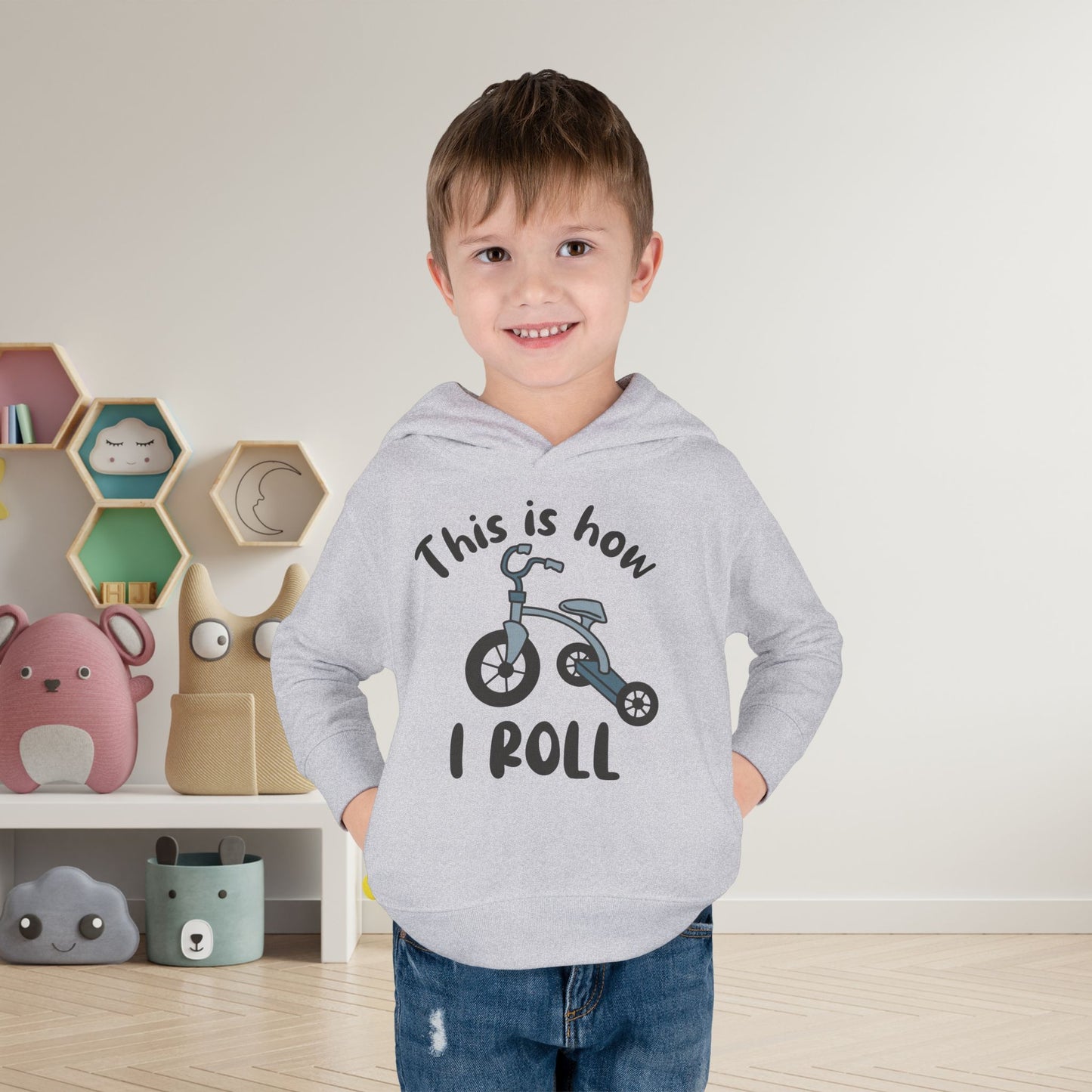 This is How I Roll (Tricycle) Toddler Hoodie