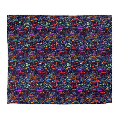 Trippy Mushrooms Duvet Bedding Set
