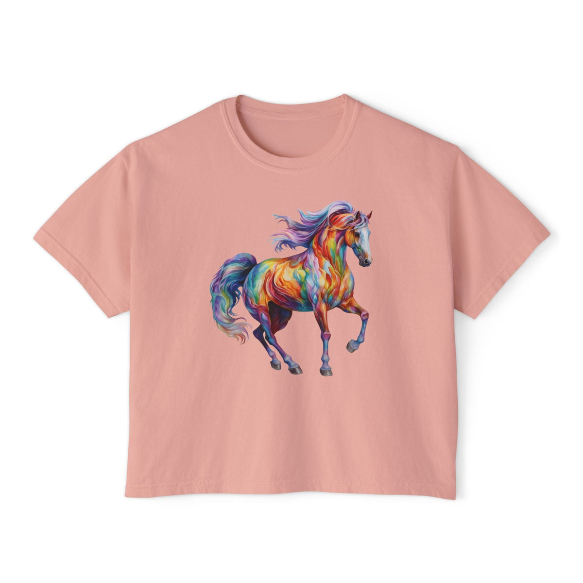 Dreamscape Stallion Women's Boxy Tee