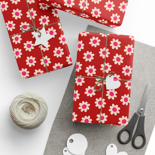 Cupid's Garden Wrapping Paper