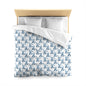 Blue Bear Hugs Microfiber Duvet Cover