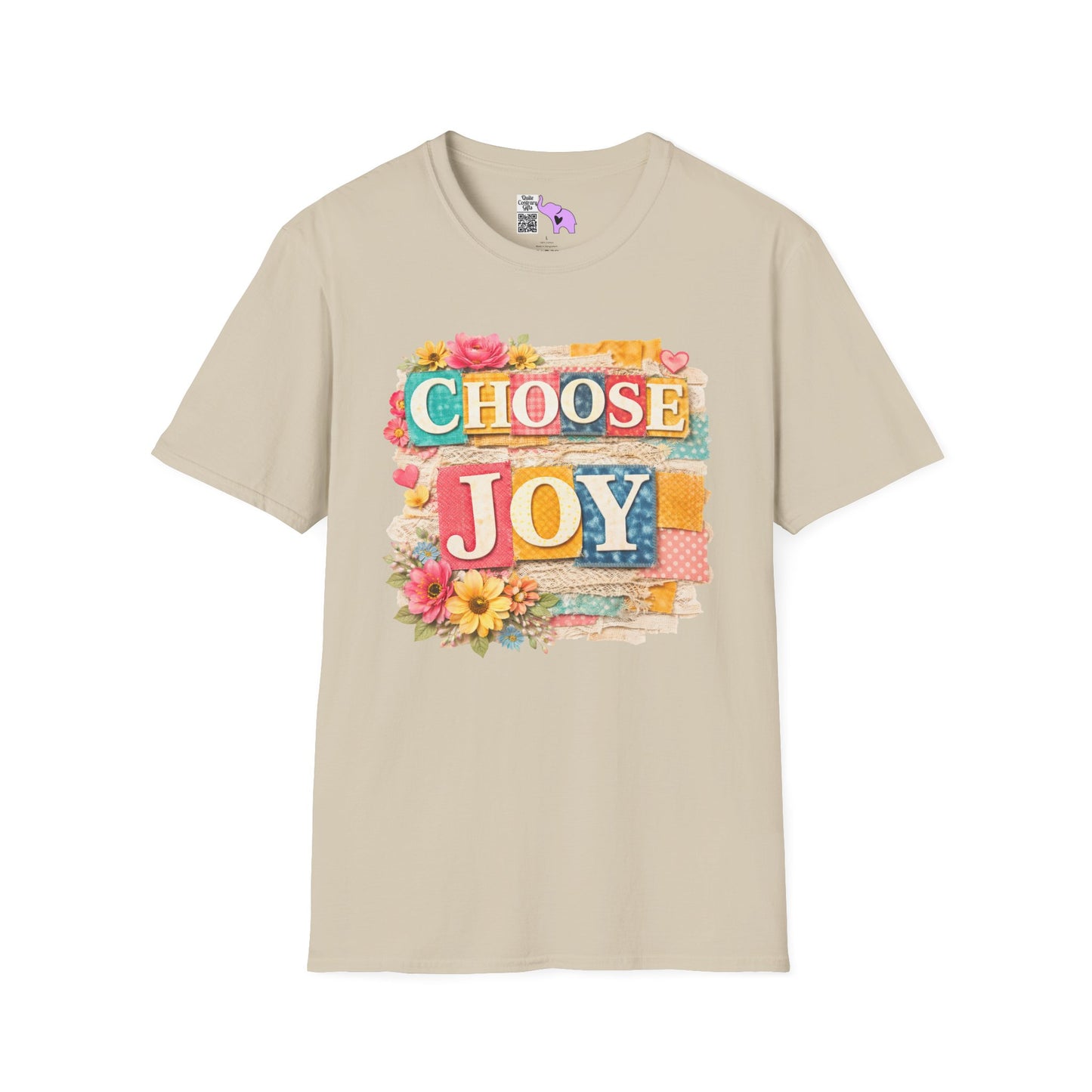 Choose Joy (Lace Collage) Adult T-shirt