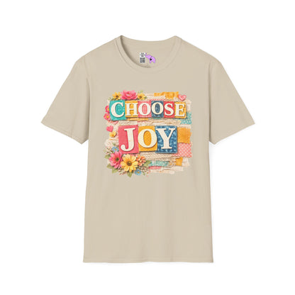 Choose Joy (Lace Collage) Adult T-shirt