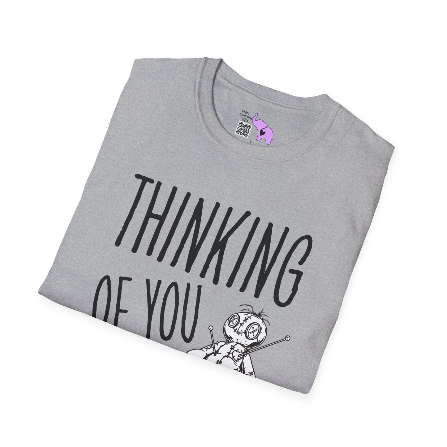 Thinking Of You (Voodoo Doll) Adult T-shirt
