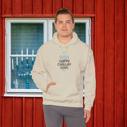 Happy Challah Days Heavy Blend™ Hooded Sweatshirt