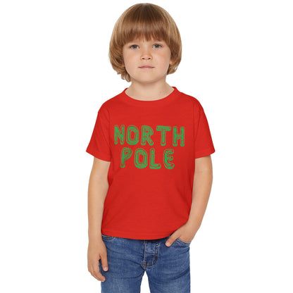 North Pole Heavy Cotton™ Toddler T-shirt