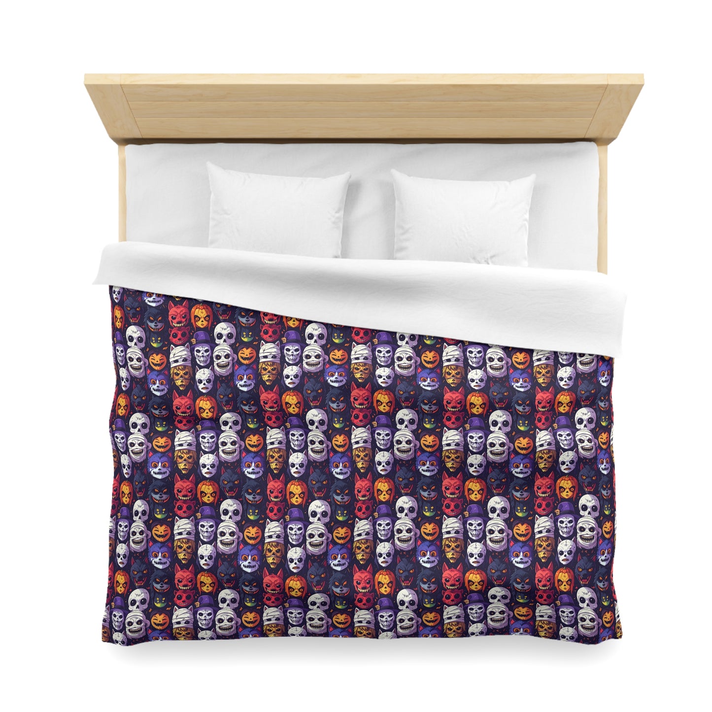 Monster Mash Up Microfiber Duvet Cover