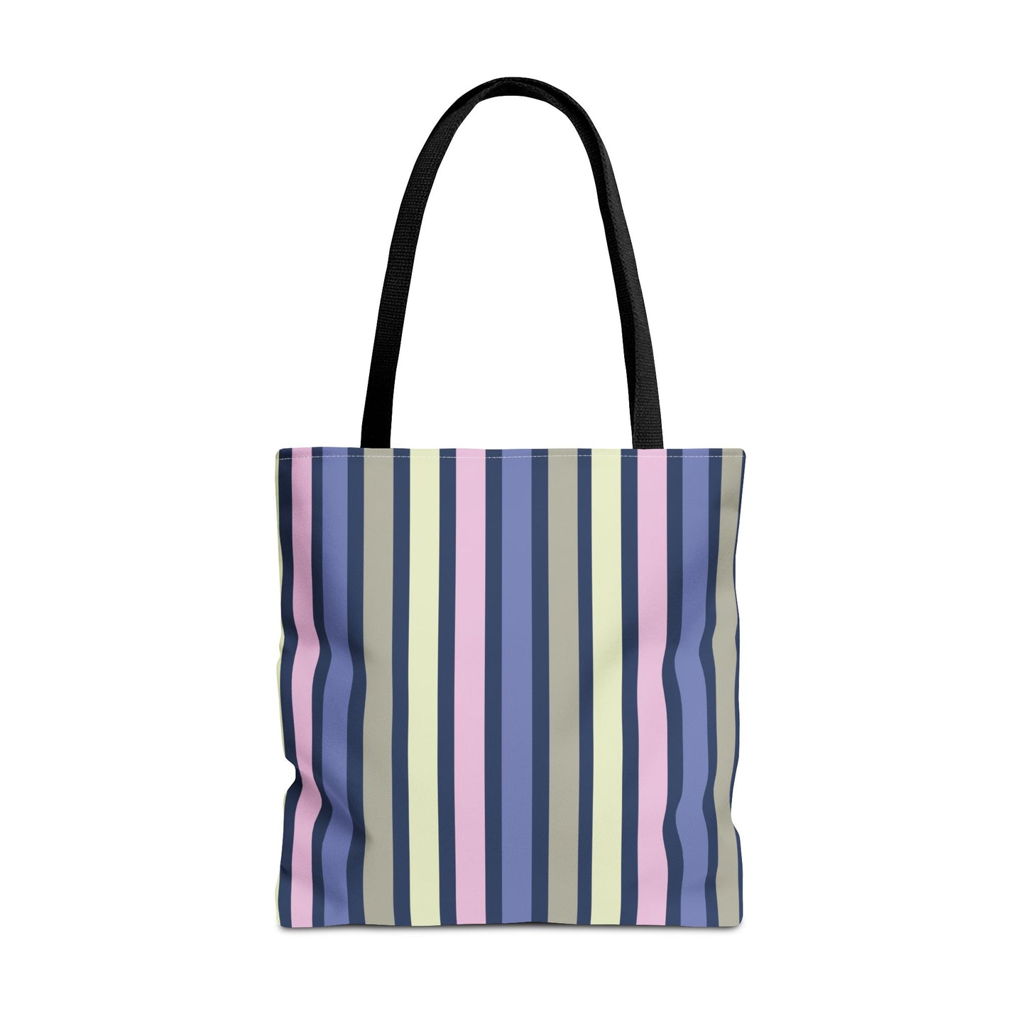Earthy Stripes Canvas Tote Bag