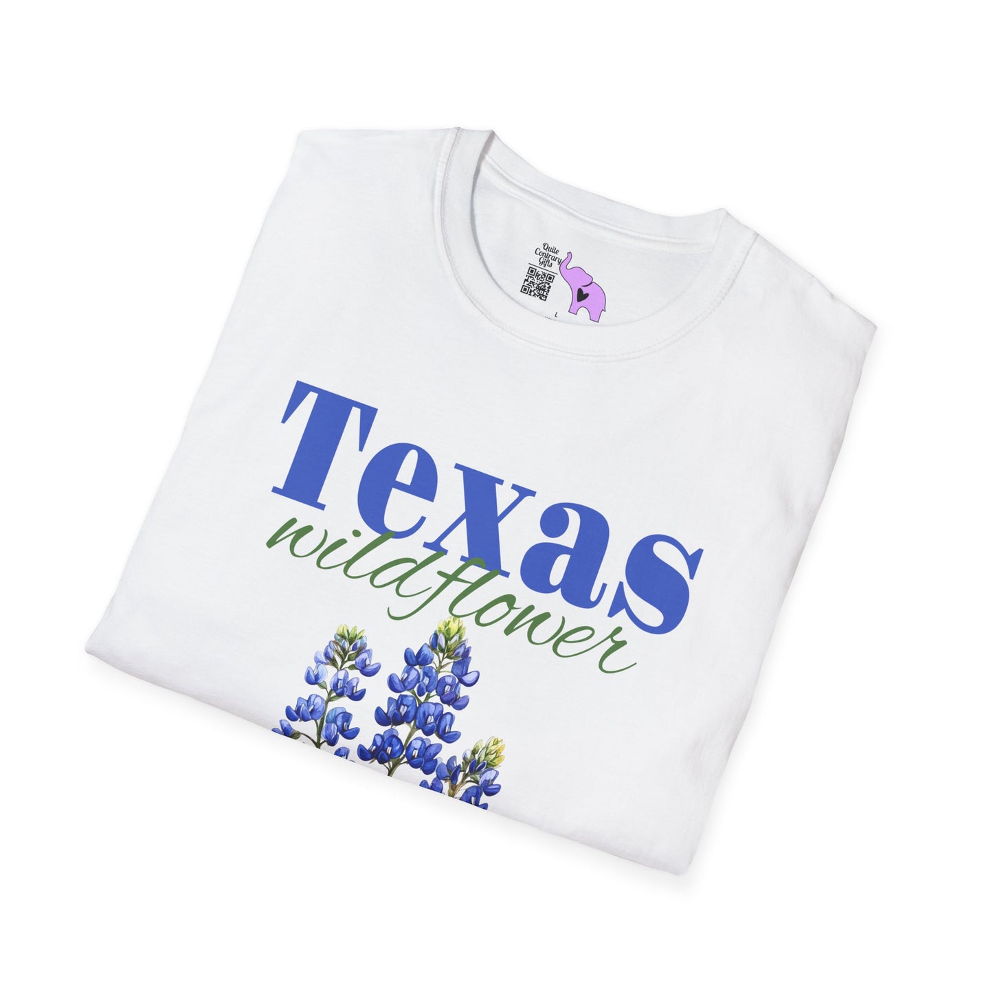 Texas Wildflower State of Mind Adult T-shirt