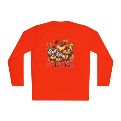 It's Fall Y'all Pumpkins Adult Long Sleeve Tee