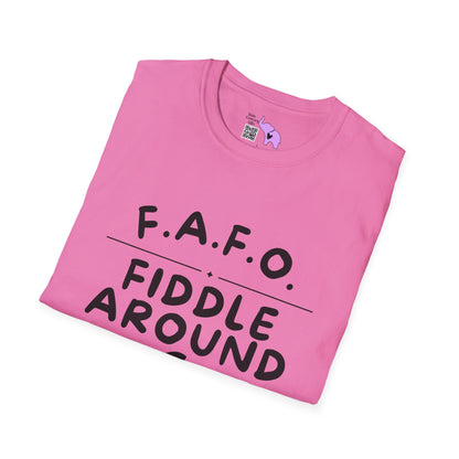 Fiddle Around & Find Out Adult T-shirt