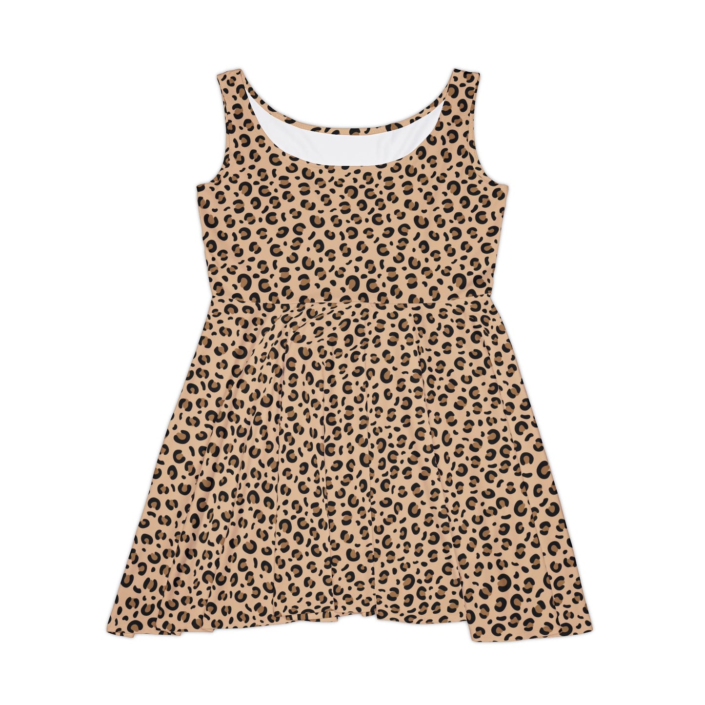 Cheetah Print Women's Skater Dress
