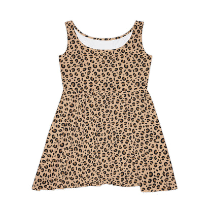 Cheetah Print Women's Skater Dress