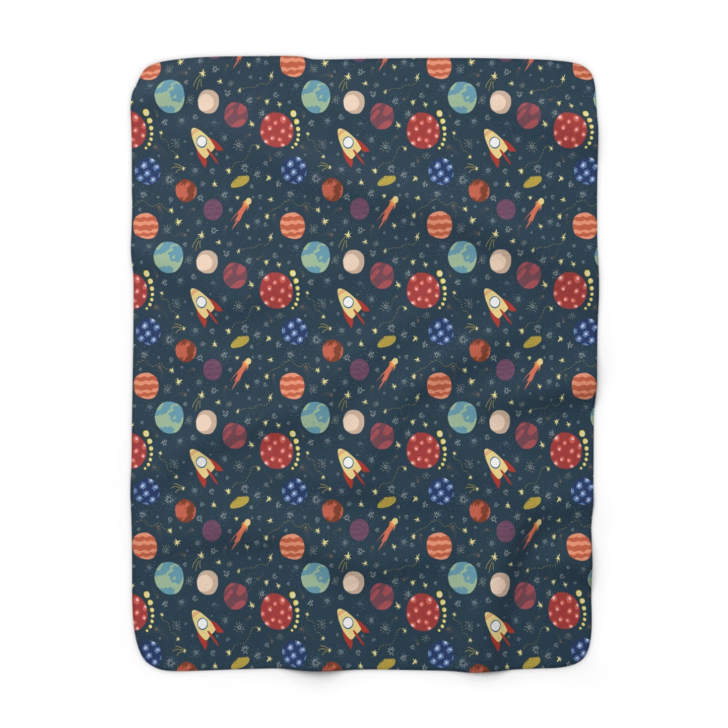 Space Buddies Sherpa Fleece Blanket