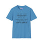 I'm Not Lucky I'm Blessed Adult T-shirt