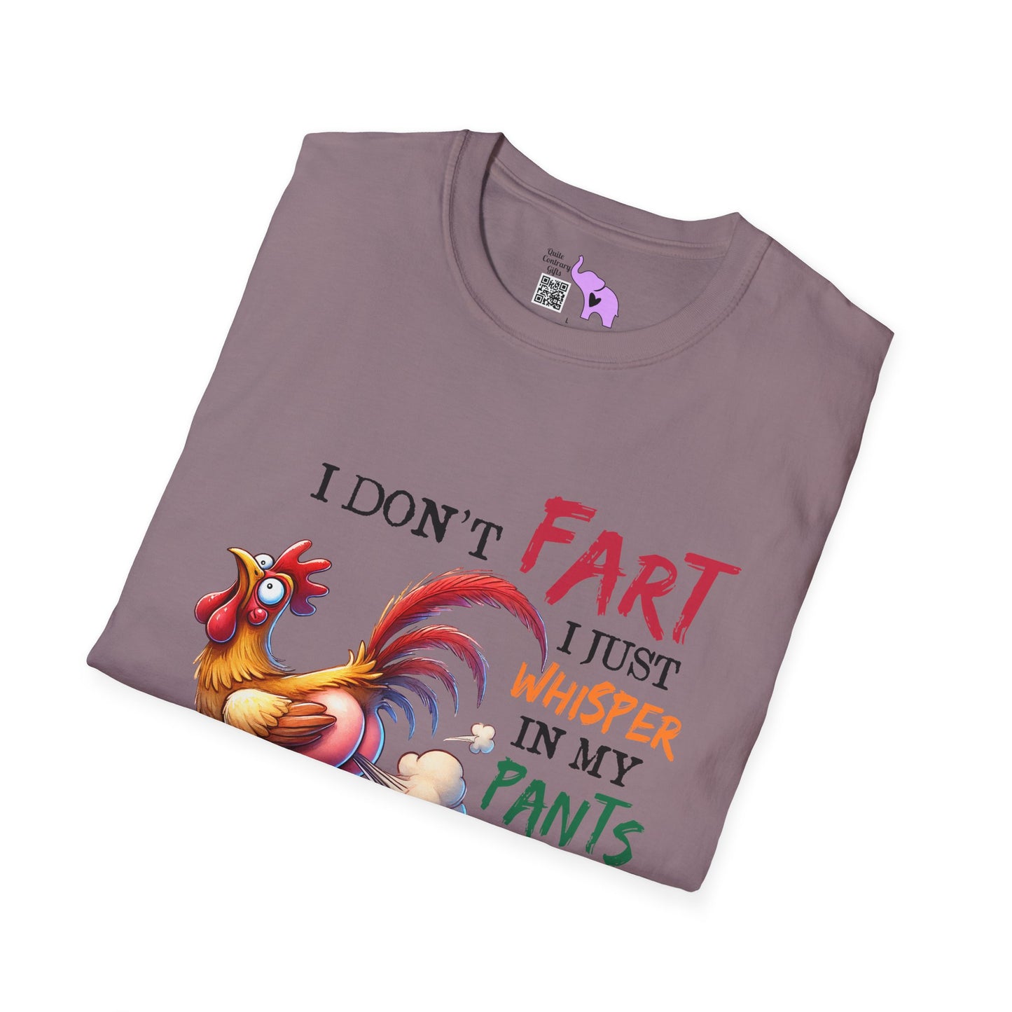 I Don't Fart I Just Whisper In My Pants... Adult T-shirt