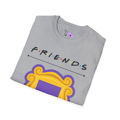 Friends; Peephole Adult T-shirt