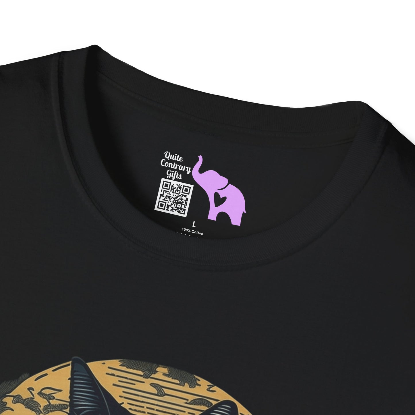 Meow Lisa Adult T-shirt
