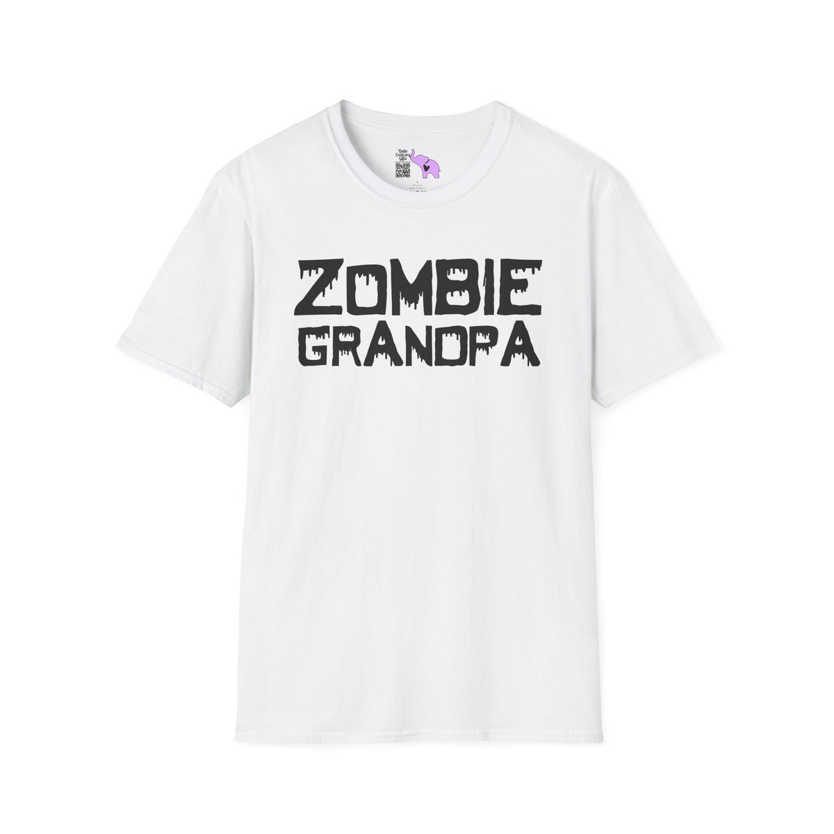 ""Zombie Grandpa Adult T-shirt