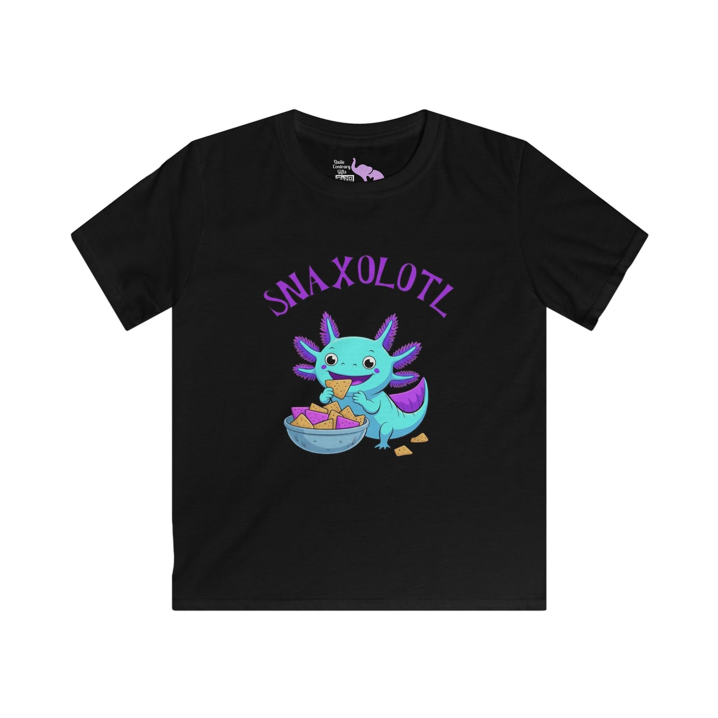 Snaxolotl Youth Softstyle Tee