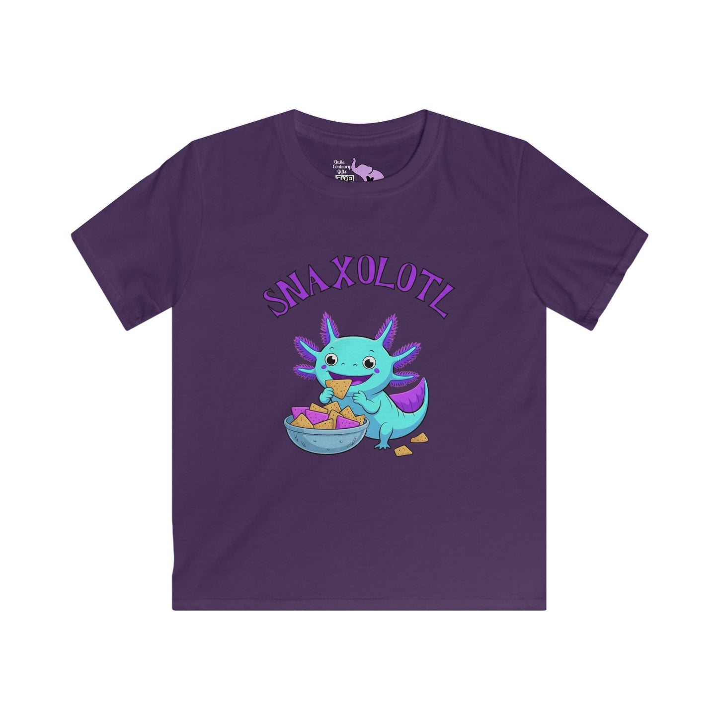 Snaxolotl Youth Softstyle Tee