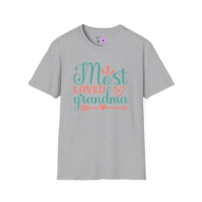 Most Loved Grandma Adult T-shirt