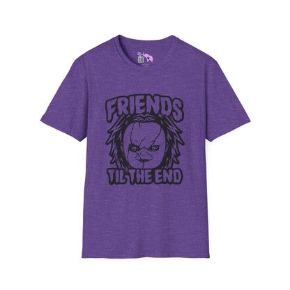 Chucky Friends Til The End Adult T-shirt